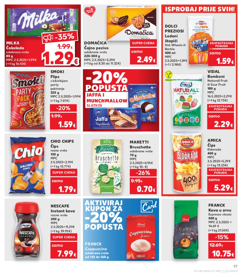Kaufland katalog Akcija 04.06.-10.06.2025. Ma,Po,Ro,Vo,Vu,DS,VG