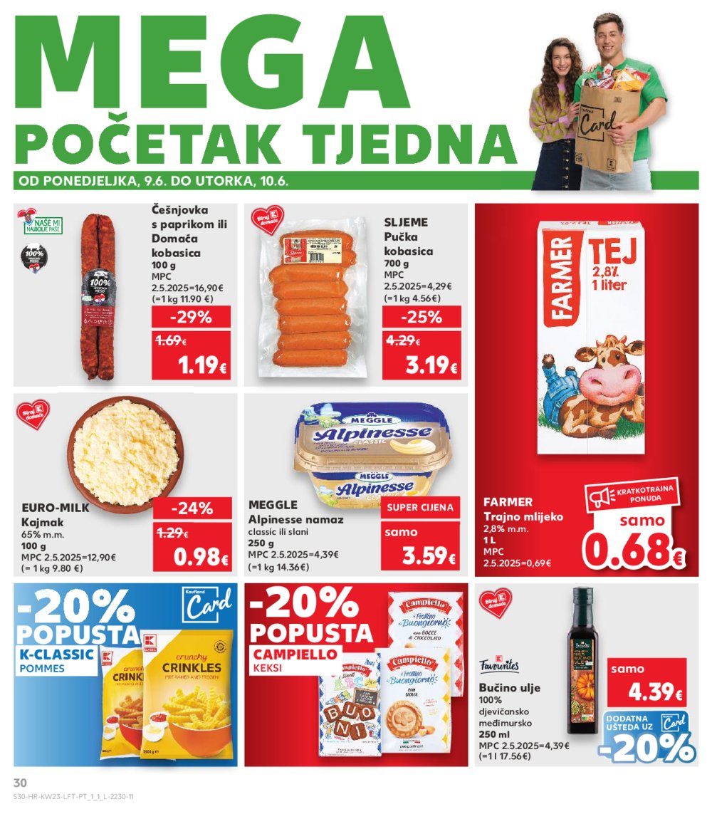 Kaufland katalog Akcija 04.06.-10.06.2025. Ma,Po,Ro,Vo,Vu,DS,VG