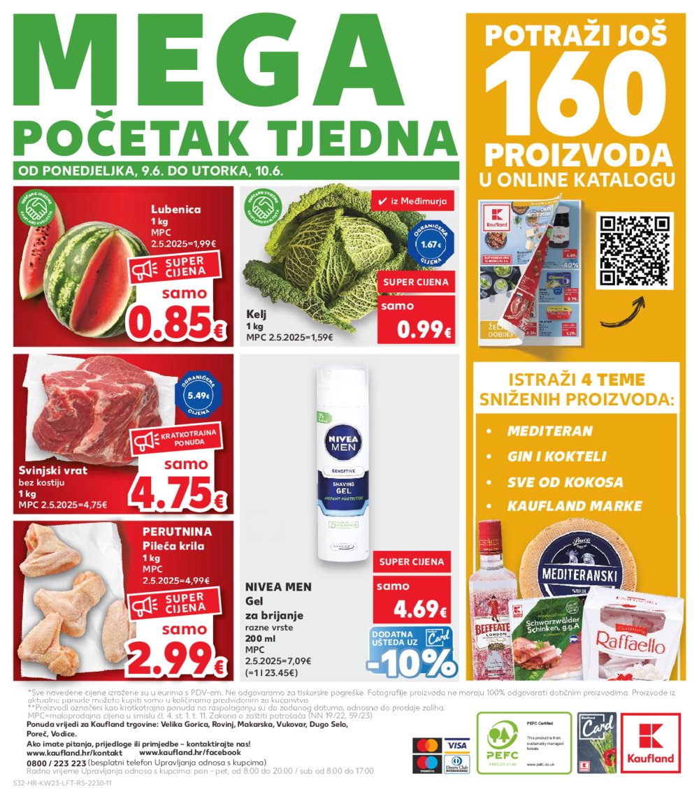 Kaufland katalog Akcija 04.06.-10.06.2025. Ma,Po,Ro,Vo,Vu,DS,VG