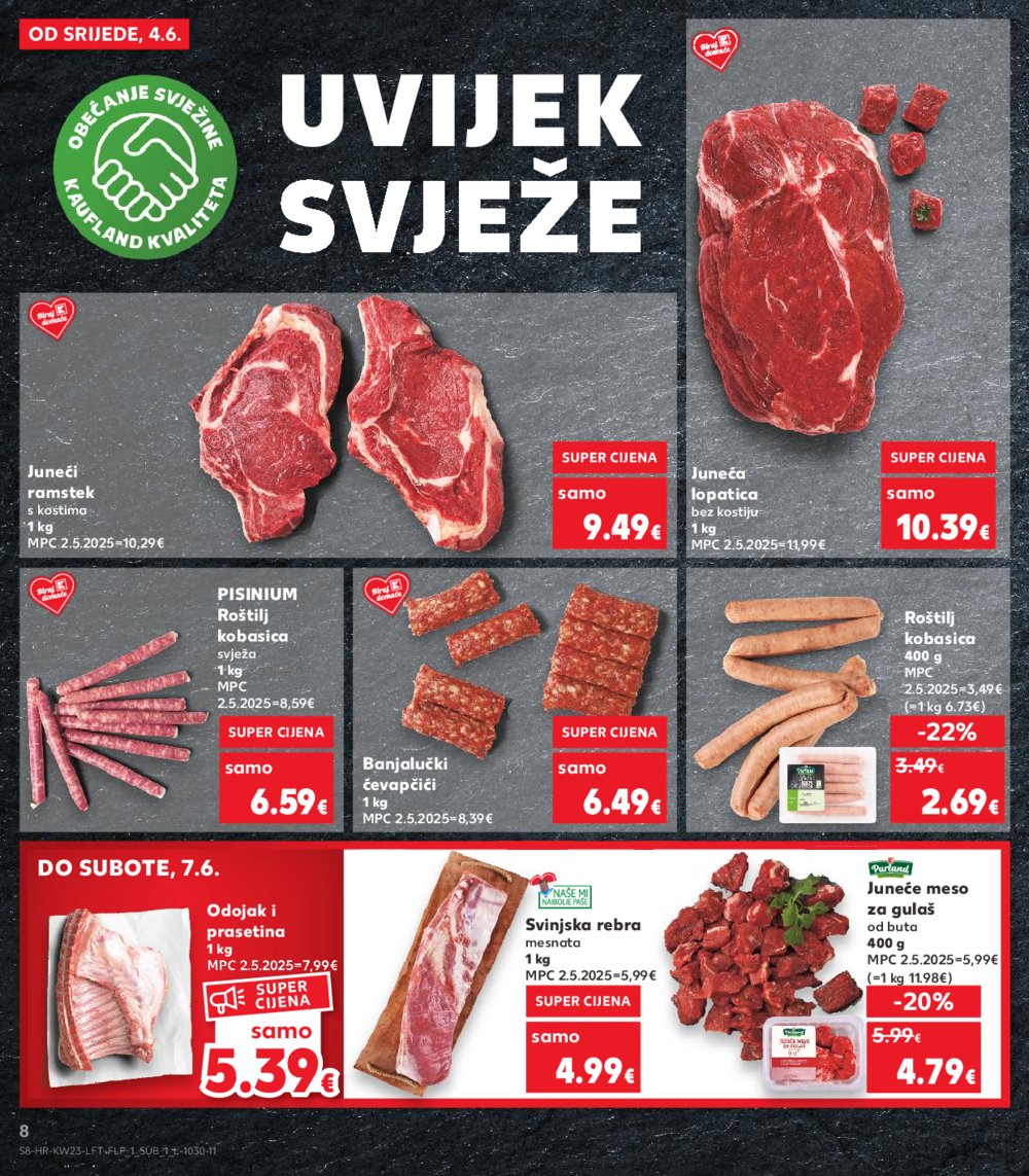 Kaufland katalog Akcija 04.06.-10.06.2025. Ma,Po,Ro,Vo,Vu,DS,VG