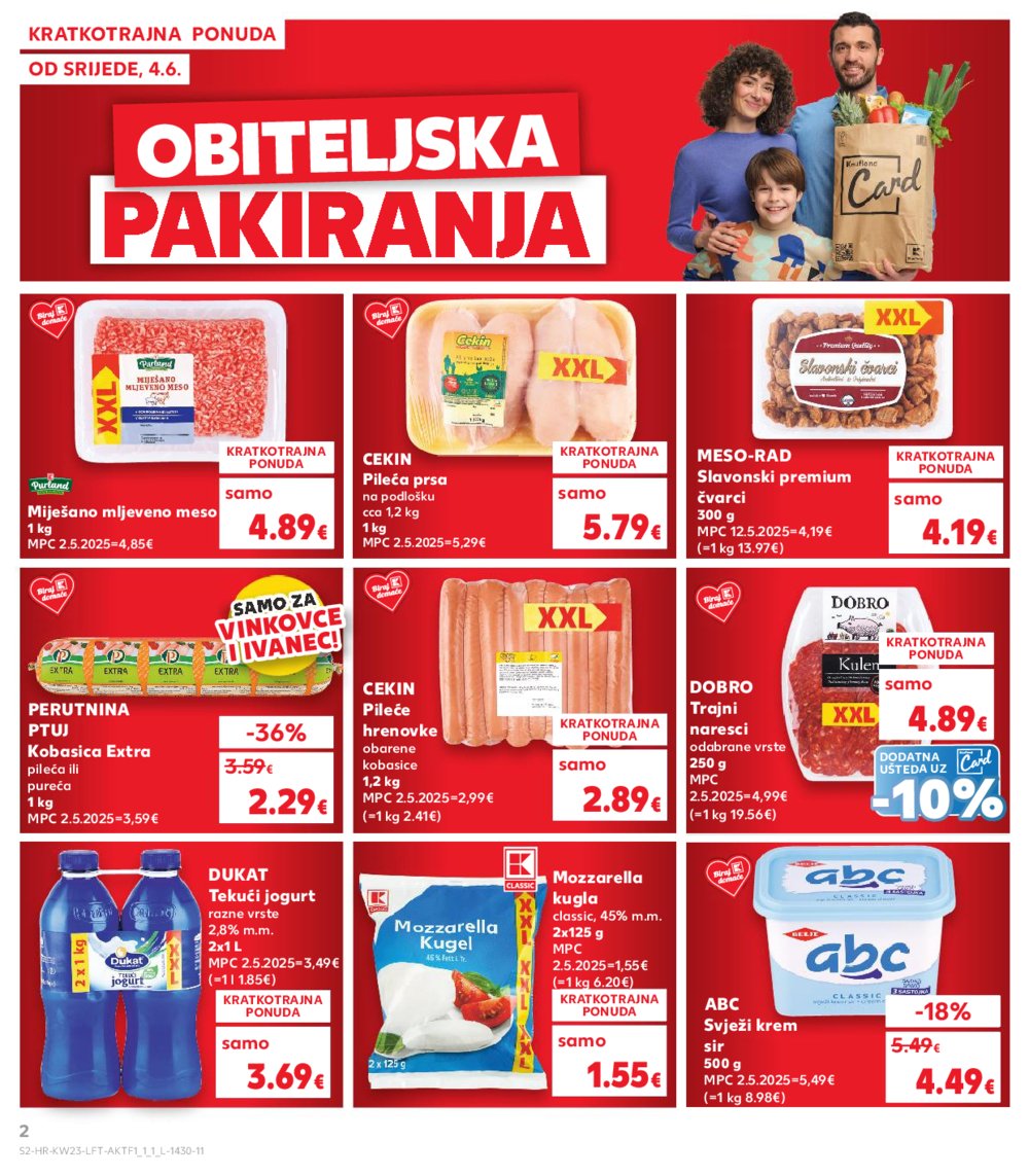 Kaufland katalog Akcija 04.06.-10.06.2025. Vinkovci
