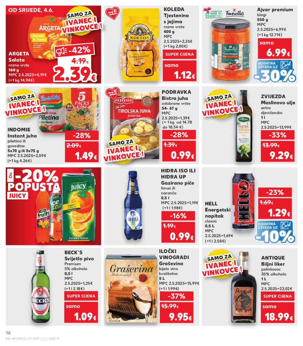 Kaufland katalog Akcija 04.06.-10.06.2025. Vinkovci