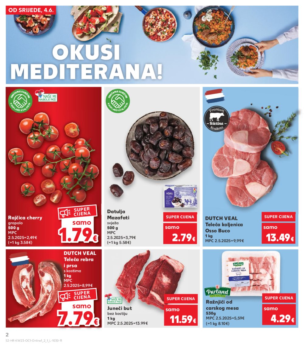Kaufland katalog Kaufland marke 04.06.-10.06.2025. Odabrane poslovnice