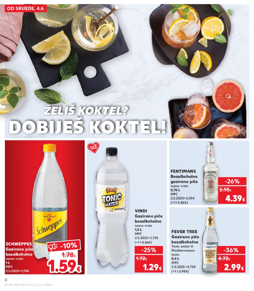 Kaufland katalog Kaufland marke 04.06.-10.06.2025. Odabrane poslovnice