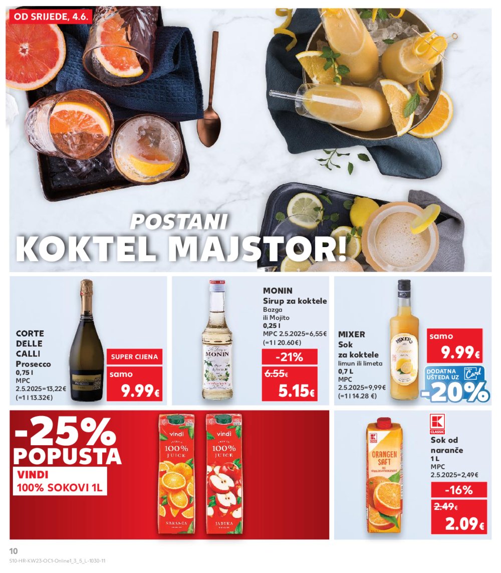 Kaufland katalog Kaufland marke 04.06.-10.06.2025. Odabrane poslovnice
