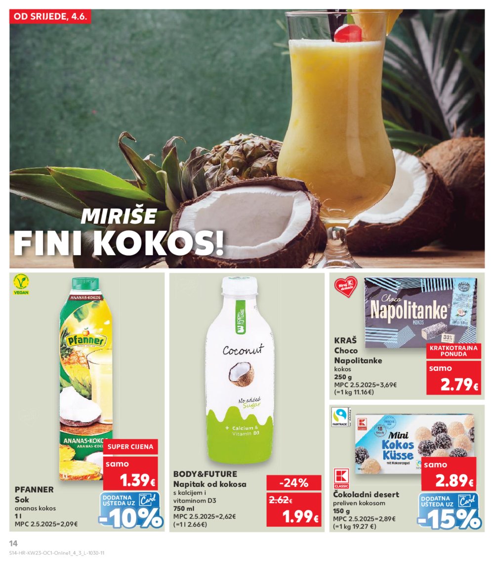 Kaufland katalog Kaufland marke 04.06.-10.06.2025. Odabrane poslovnice