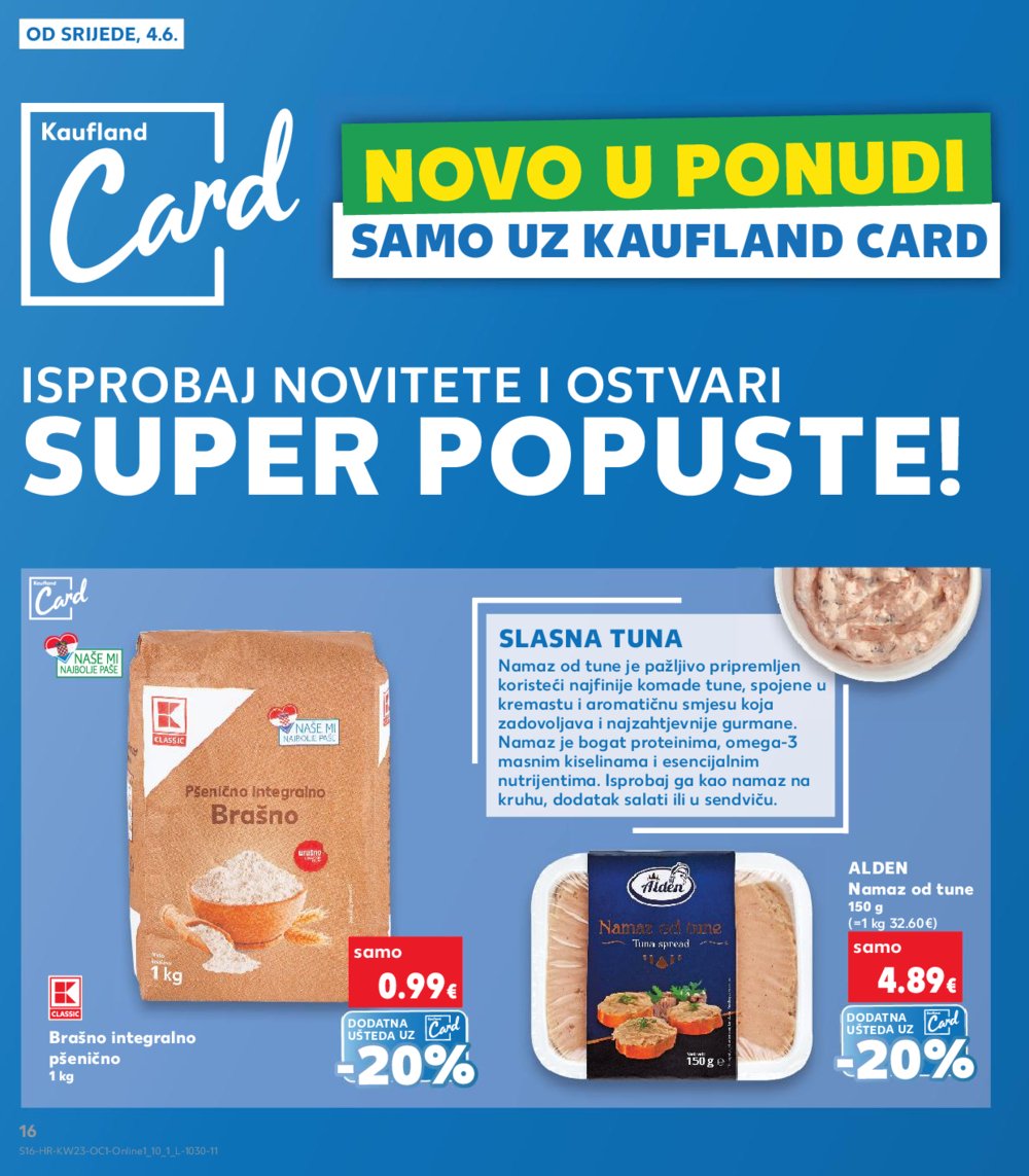 Kaufland katalog Kaufland marke 04.06.-10.06.2025. Odabrane poslovnice