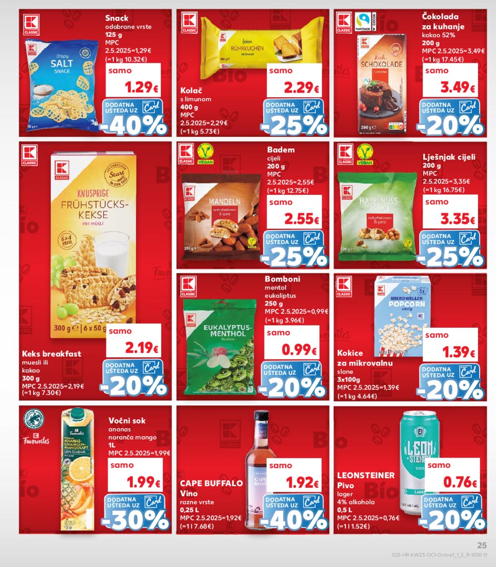 Kaufland katalog Kaufland marke 04.06.-10.06.2025. Odabrane poslovnice