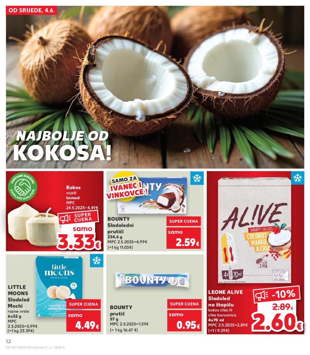 Kaufland katalog Kaufland marke 04.06.-10.06.2025. Vinkovci