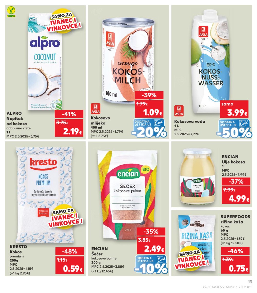 Kaufland katalog Kaufland marke 04.06.-10.06.2025. Vinkovci