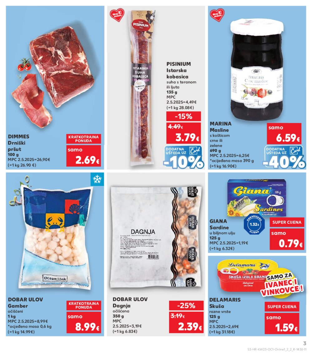 Kaufland katalog Kaufland marke 04.06.-10.06.2025. Vinkovci