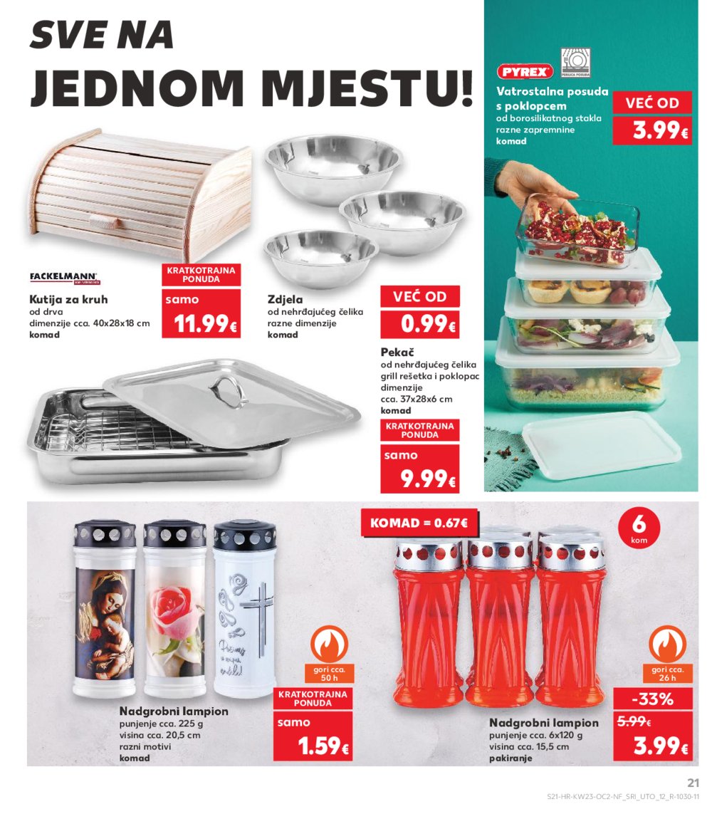 Kaufland katalog Neprehrambenih proizvoda 04.06.-10.06.2025. Odabrane poslovnice