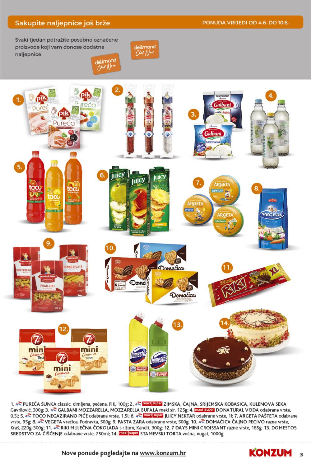 Konzum katalog akcija 04.06.-10.06.2025.