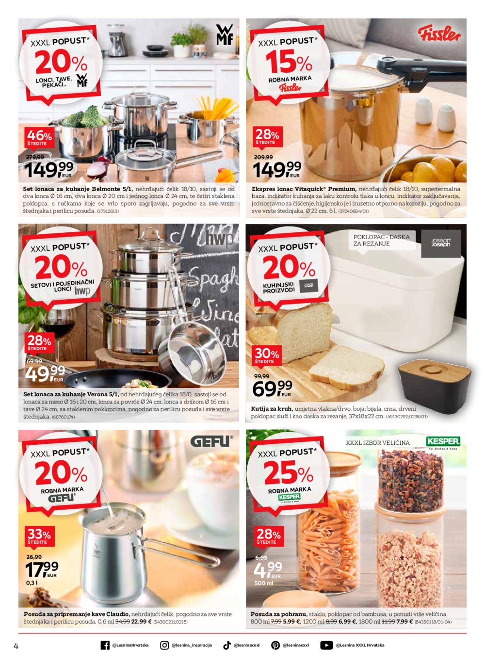 Lesnina katalog Festival brendova - oprema za dom 02.06.-26.06.2025.