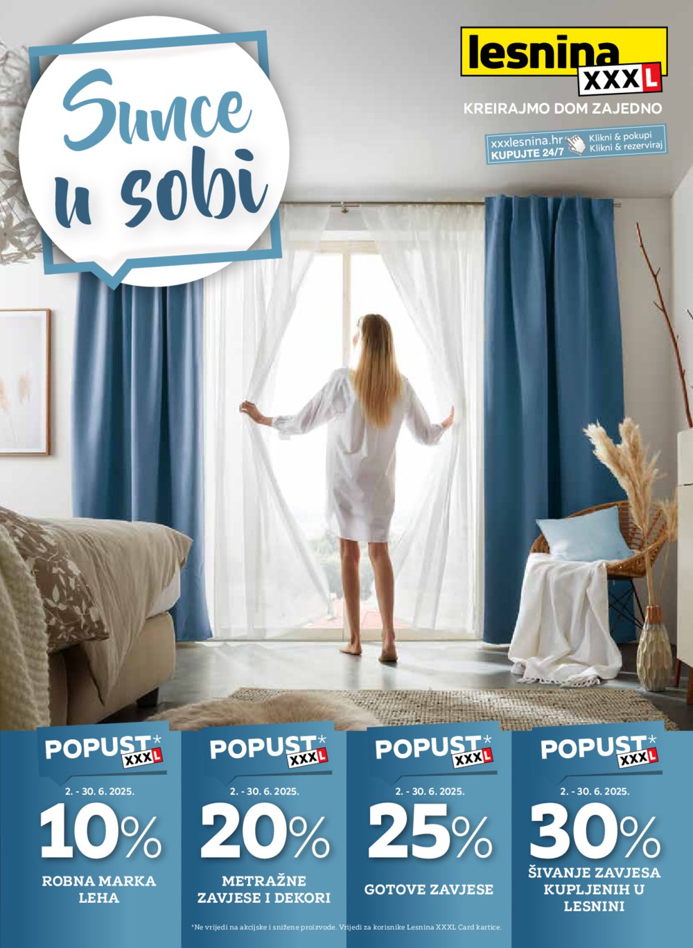 Lesnina katalog Sunce u sobi 02.06.-30.06.2025.