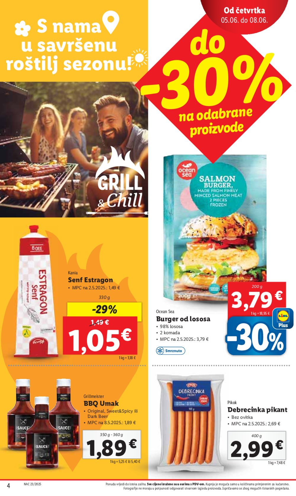 Lidl katalog super ponuda od četvrtka 05.06. - 08.06.2025.