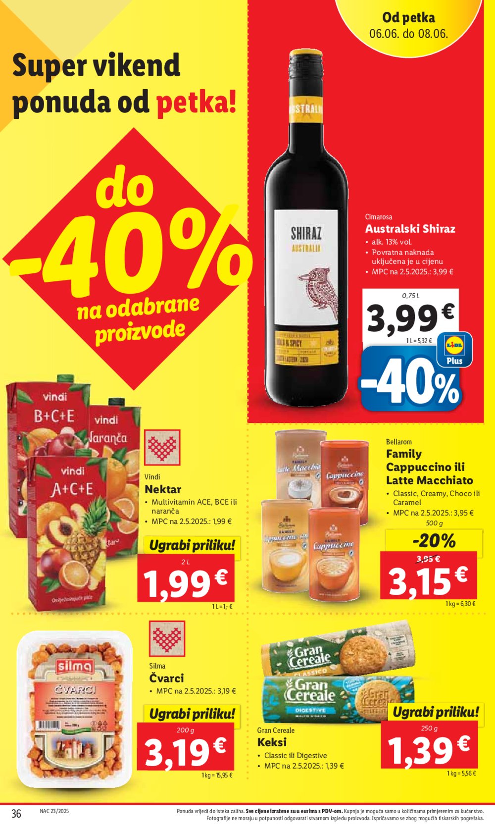 Lidl katalog super ponuda od četvrtka 05.06. - 08.06.2025.