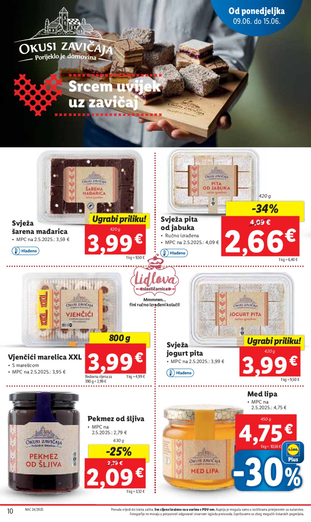 Lidl super ponuda od ponedjeljka 09.06. - 15.06.2025.2025.