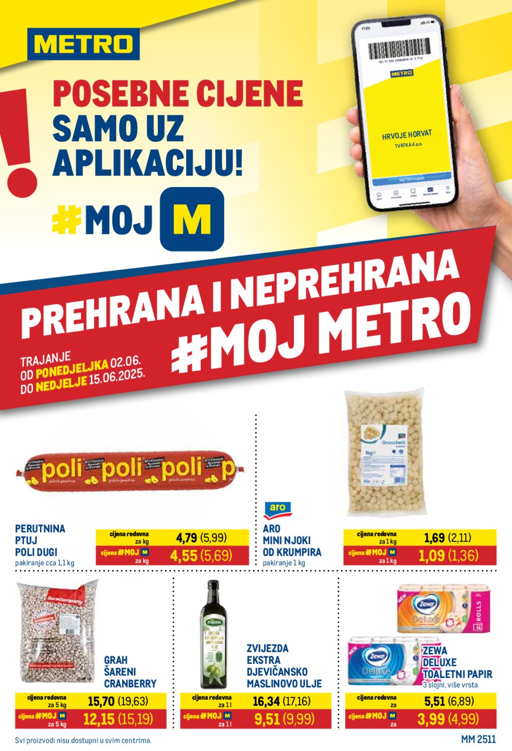 Metro katalog Prehrana i neprehrana 02.06.-15.06.2025.