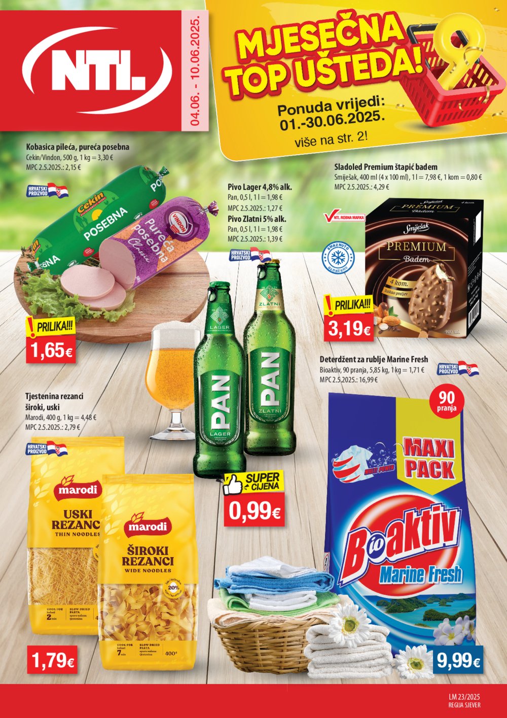 NTL katalog Akcija 04.06.-10.06.2025. Sjever