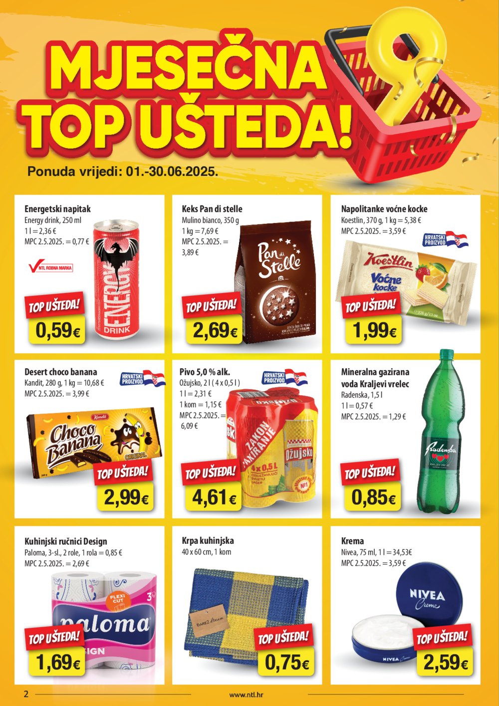 NTL katalog Akcija 04.06.-10.06.2025. Sjever
