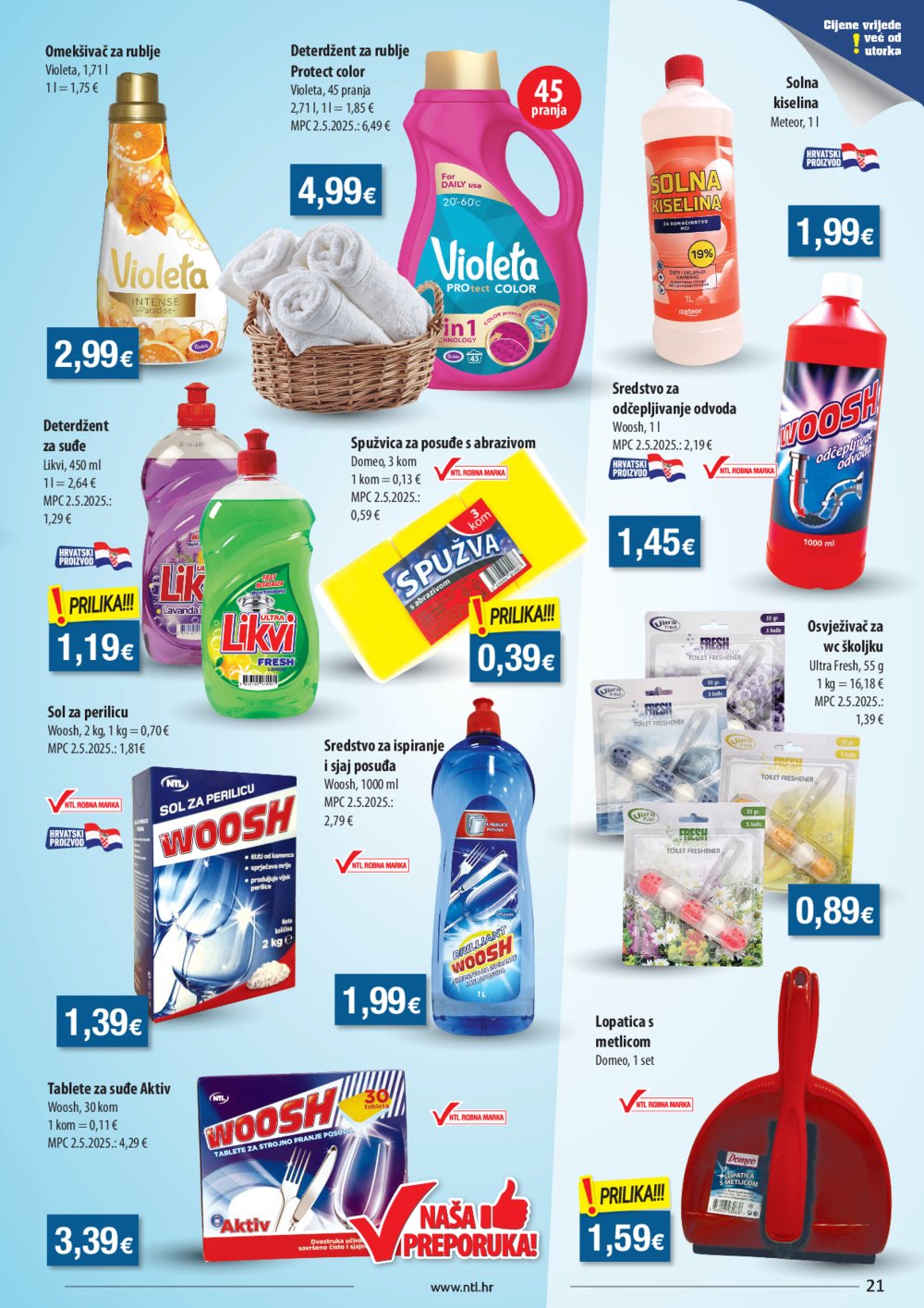 NTL katalog Akcija 04.06.-10.06.2025. Sjever