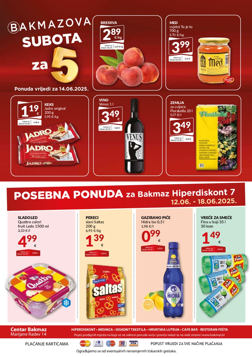 Bakmaz katalog Akcija 12.06.-18.06.2025.