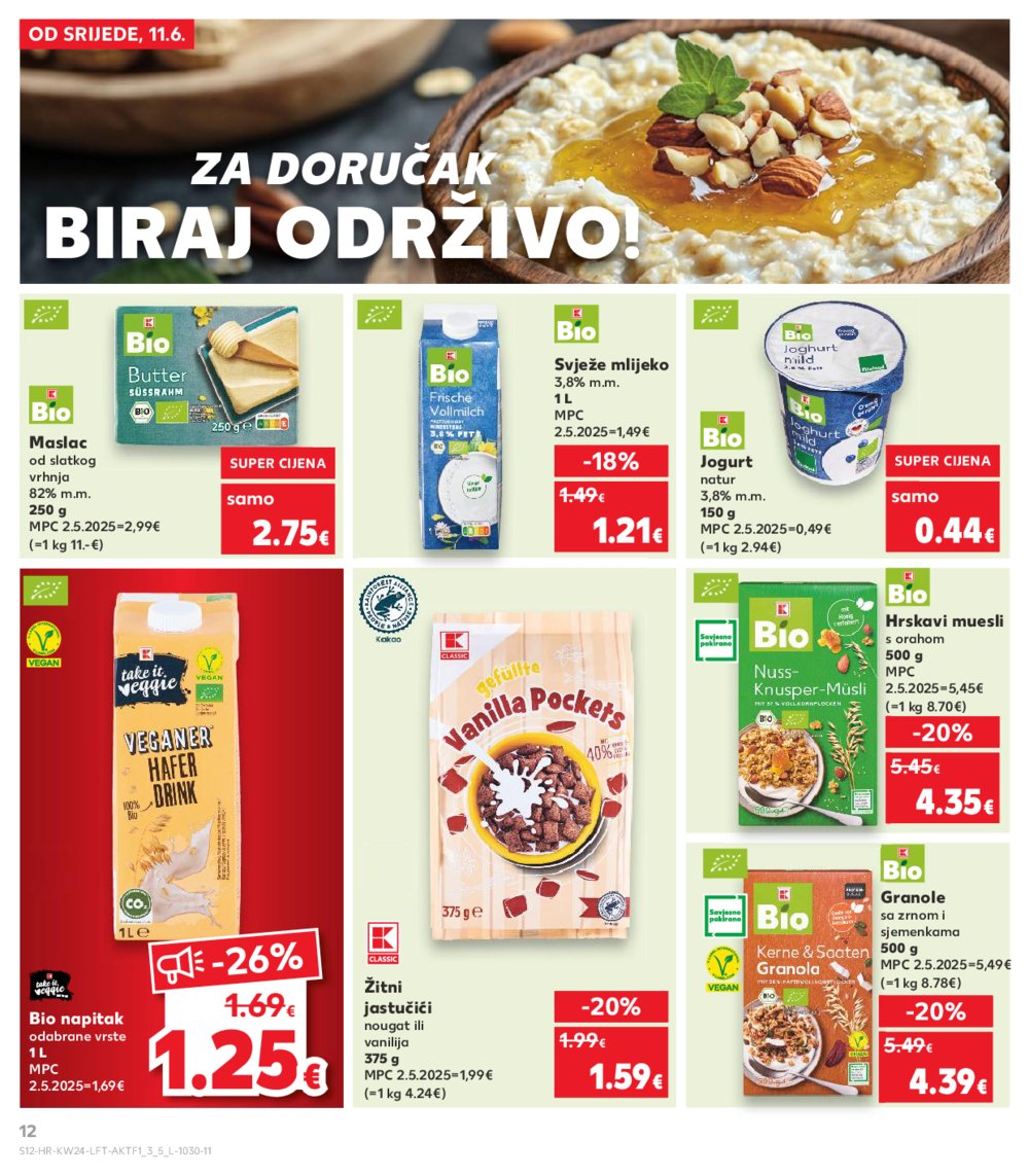Kaufland katalog Akcija 11.06.-17.06.2025. Odabrane poslovnice