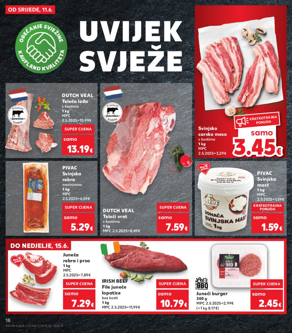 Kaufland katalog Akcija 11.06.-17.06.2025. Odabrane poslovnice