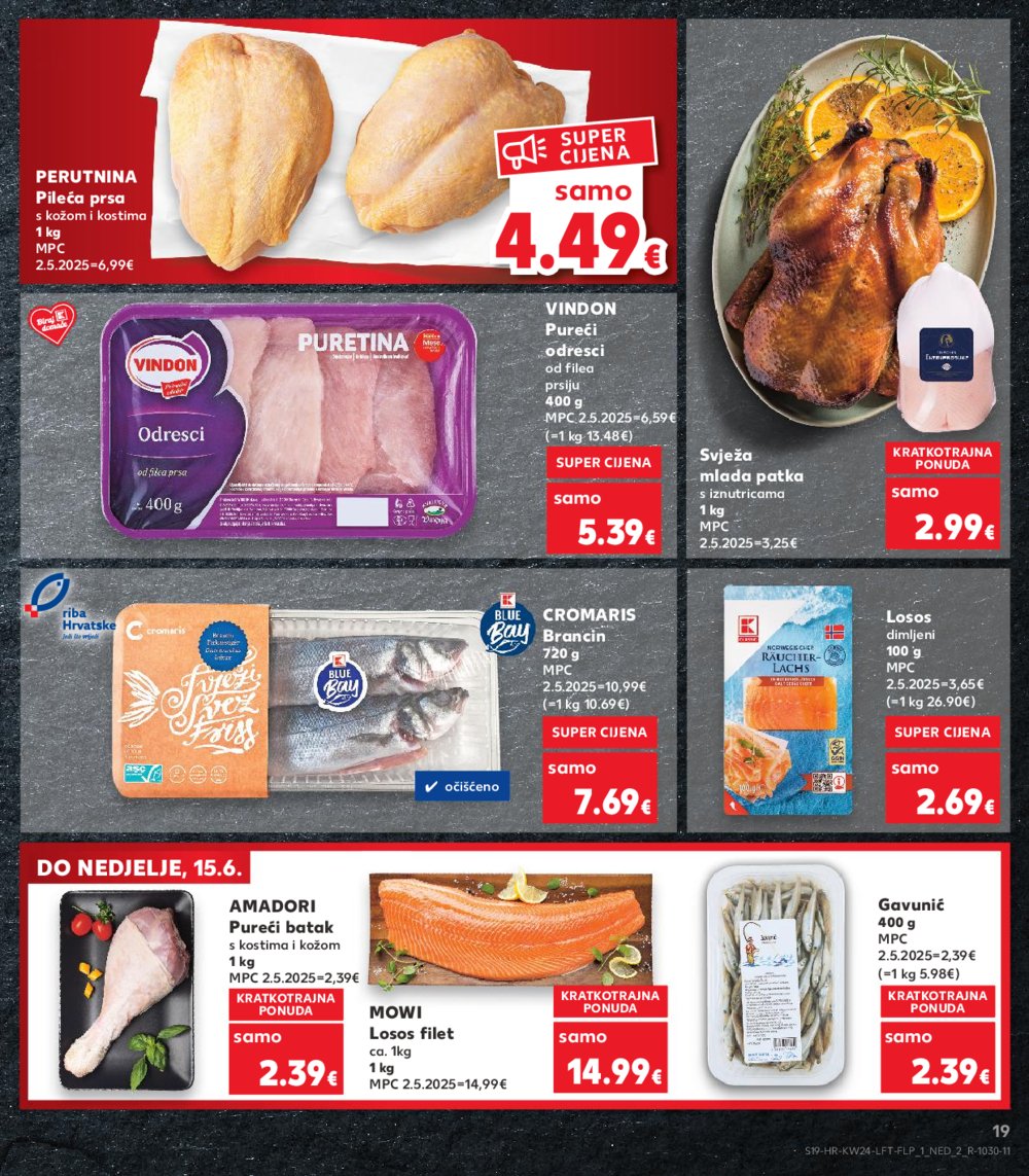 Kaufland katalog Akcija 11.06.-17.06.2025. Odabrane poslovnice