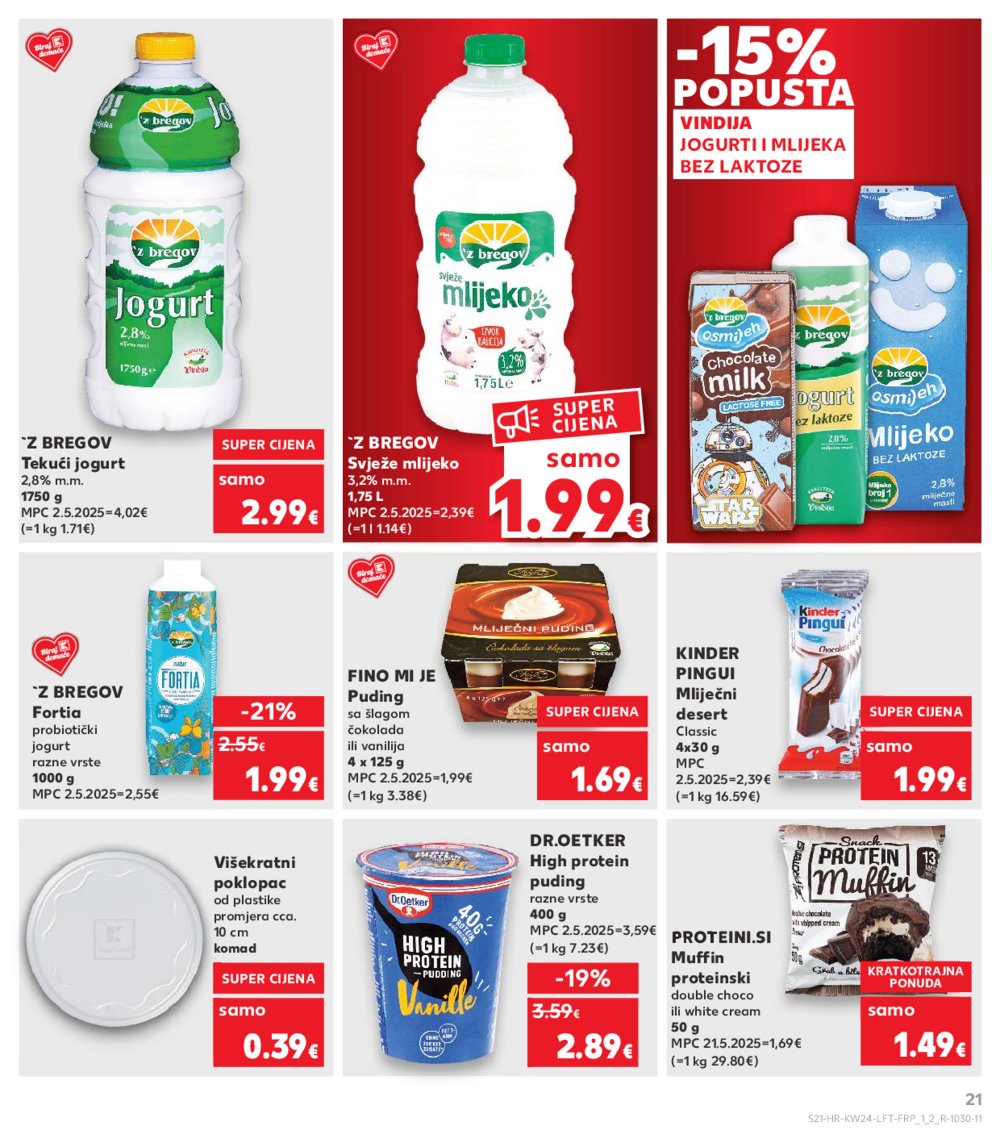 Kaufland katalog Akcija 11.06.-17.06.2025. Odabrane poslovnice