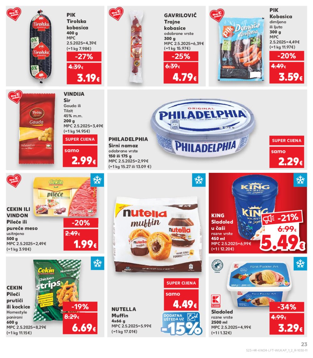 Kaufland katalog Akcija 11.06.-17.06.2025. Odabrane poslovnice