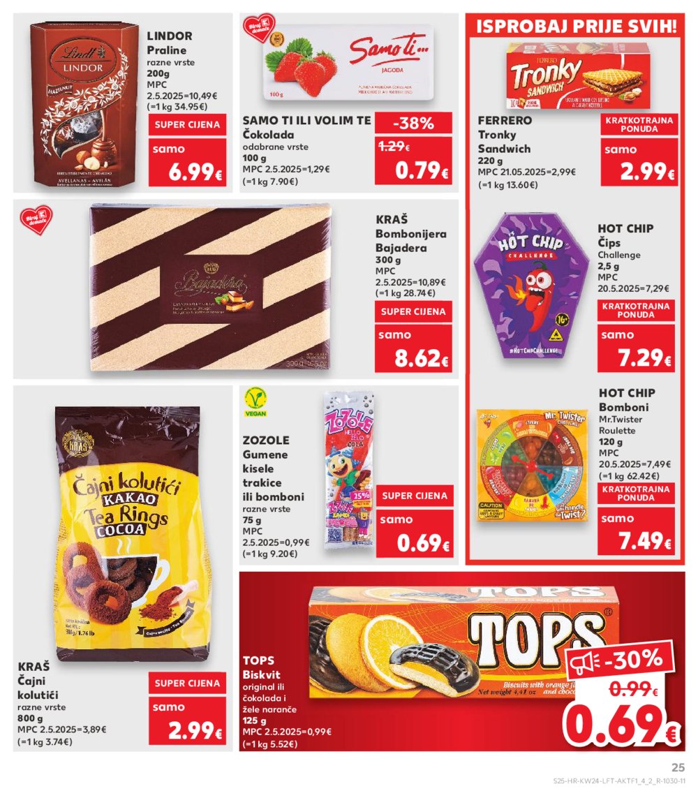 Kaufland katalog Akcija 11.06.-17.06.2025. Odabrane poslovnice
