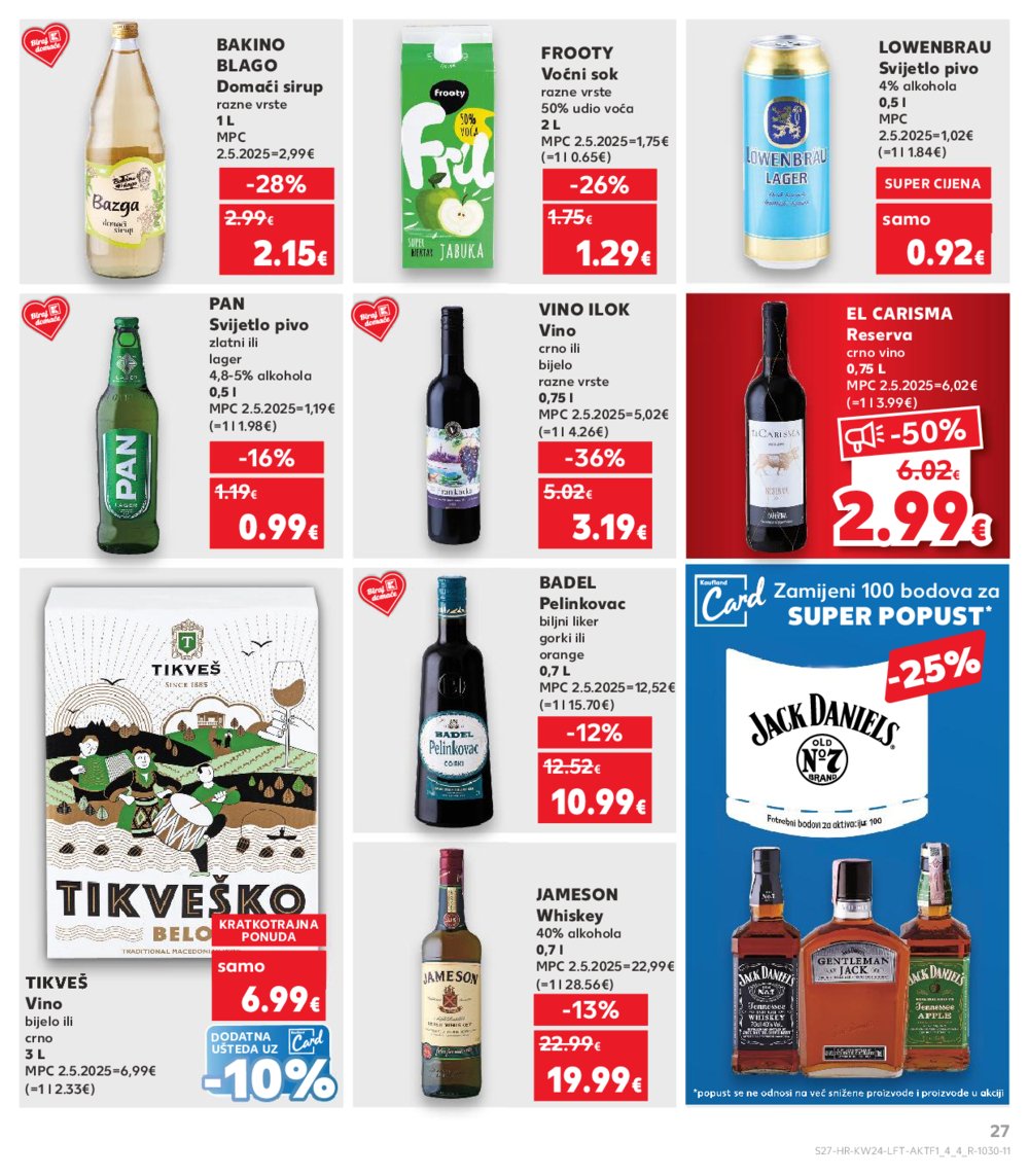 Kaufland katalog Akcija 11.06.-17.06.2025. Odabrane poslovnice