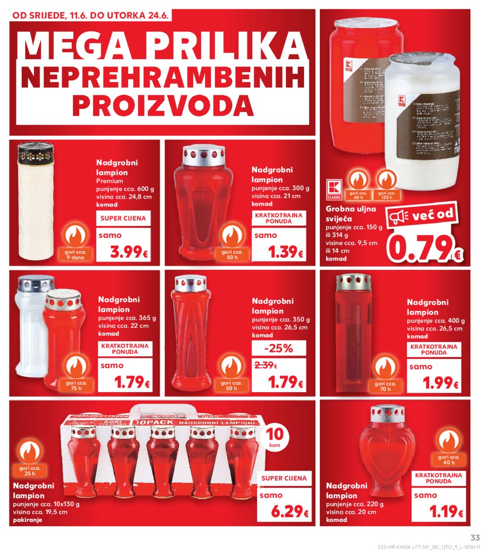 Kaufland katalog Akcija 11.06.-17.06.2025. Odabrane poslovnice