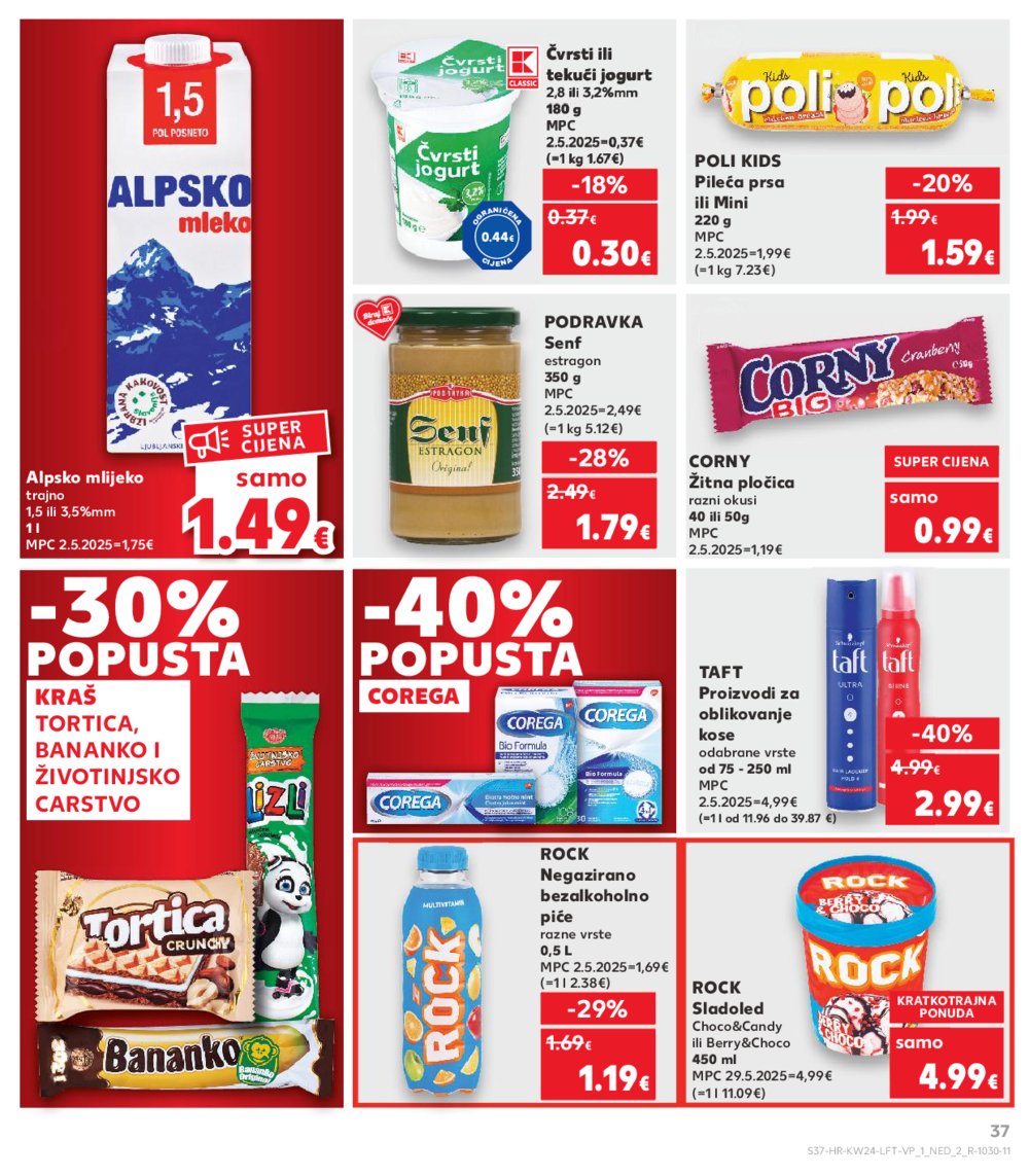Kaufland katalog Akcija 11.06.-17.06.2025. Odabrane poslovnice
