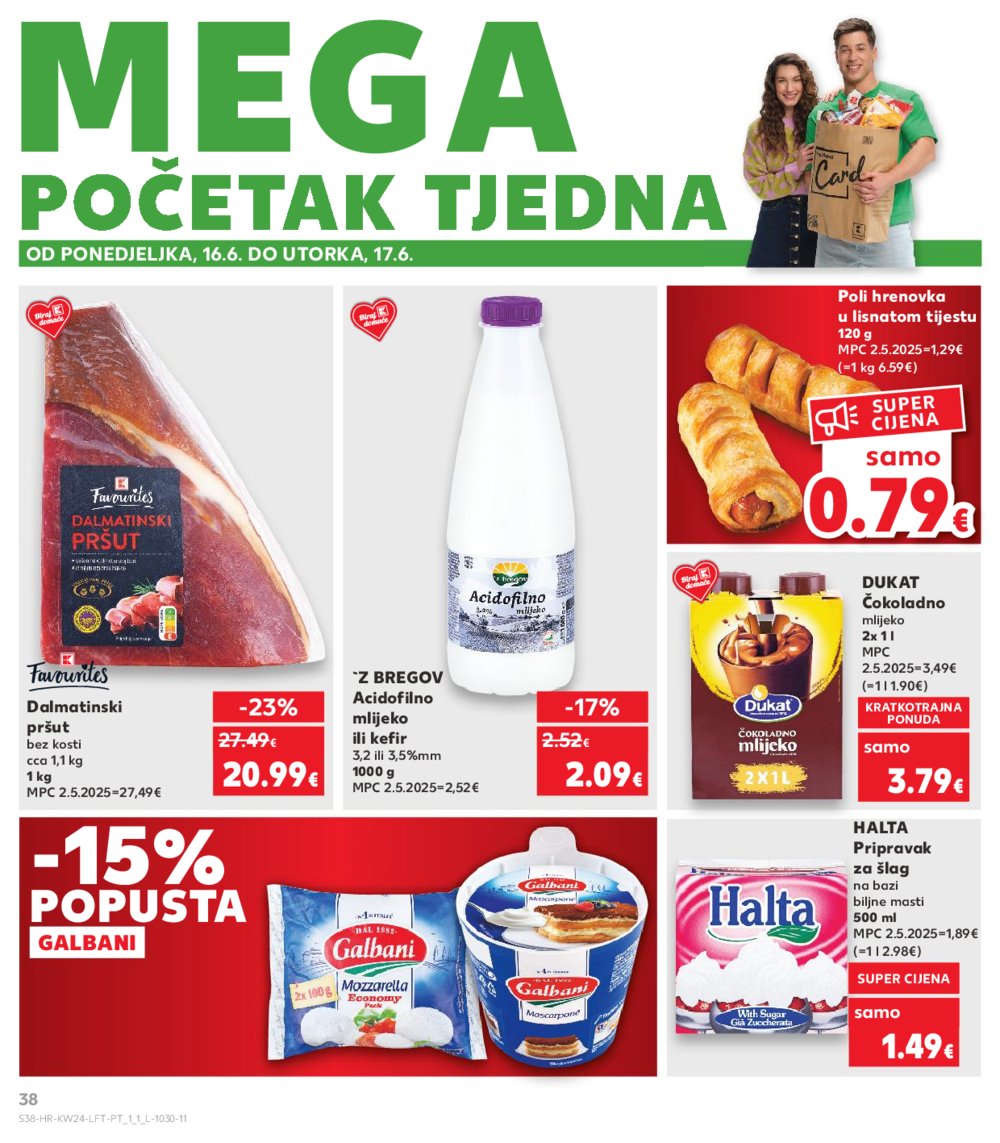 Kaufland katalog Akcija 11.06.-17.06.2025. Odabrane poslovnice