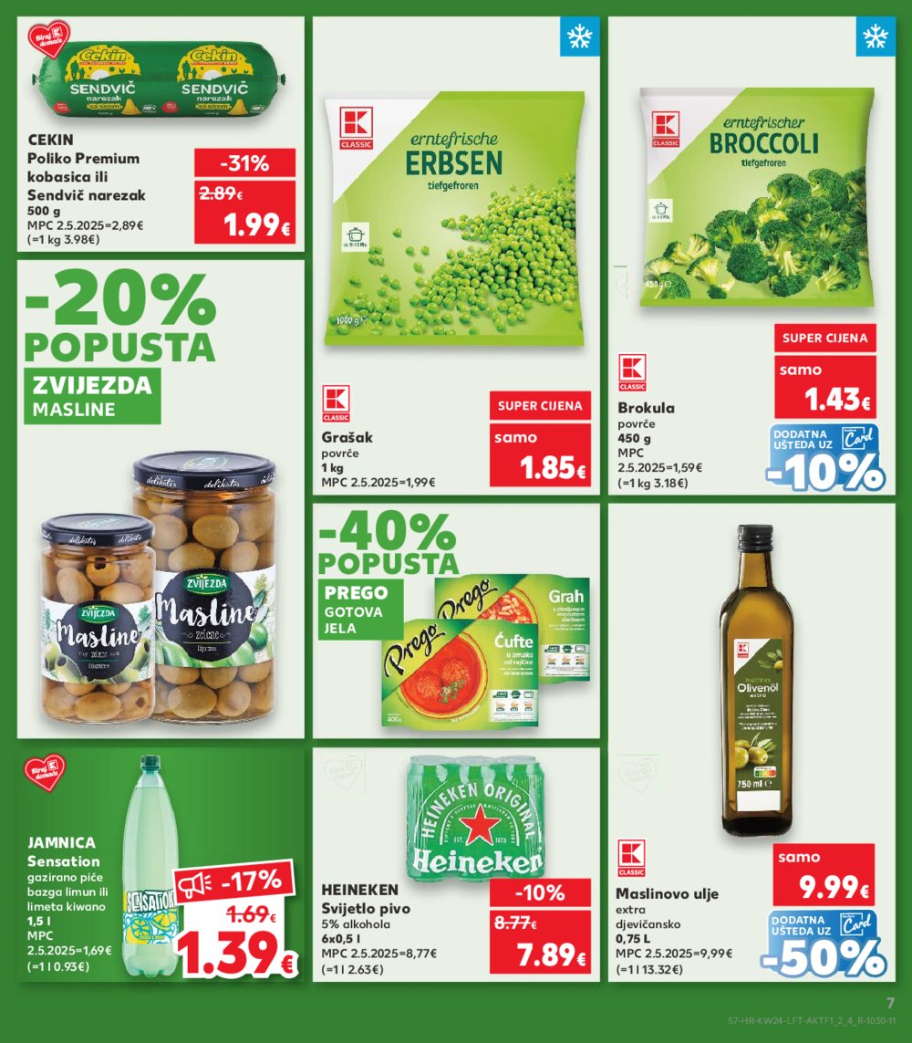 Kaufland katalog Akcija 11.06.-17.06.2025. Odabrane poslovnice