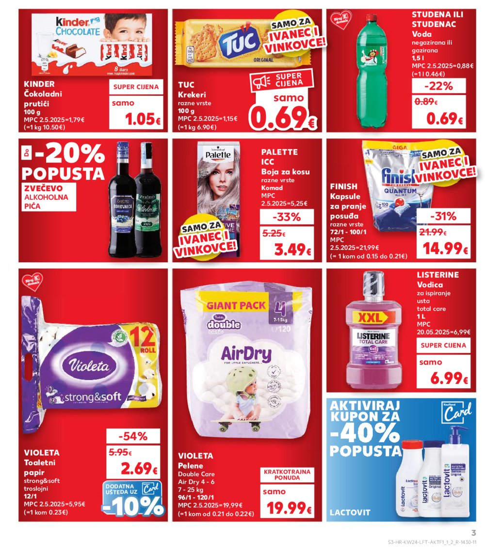Kaufland katalog Akcija 11.06.-17.06.2025. Vinkovci