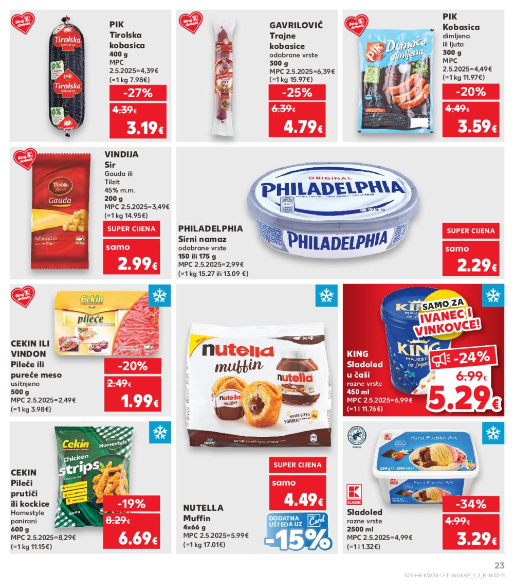 Kaufland katalog Akcija 11.06.-17.06.2025. Vinkovci