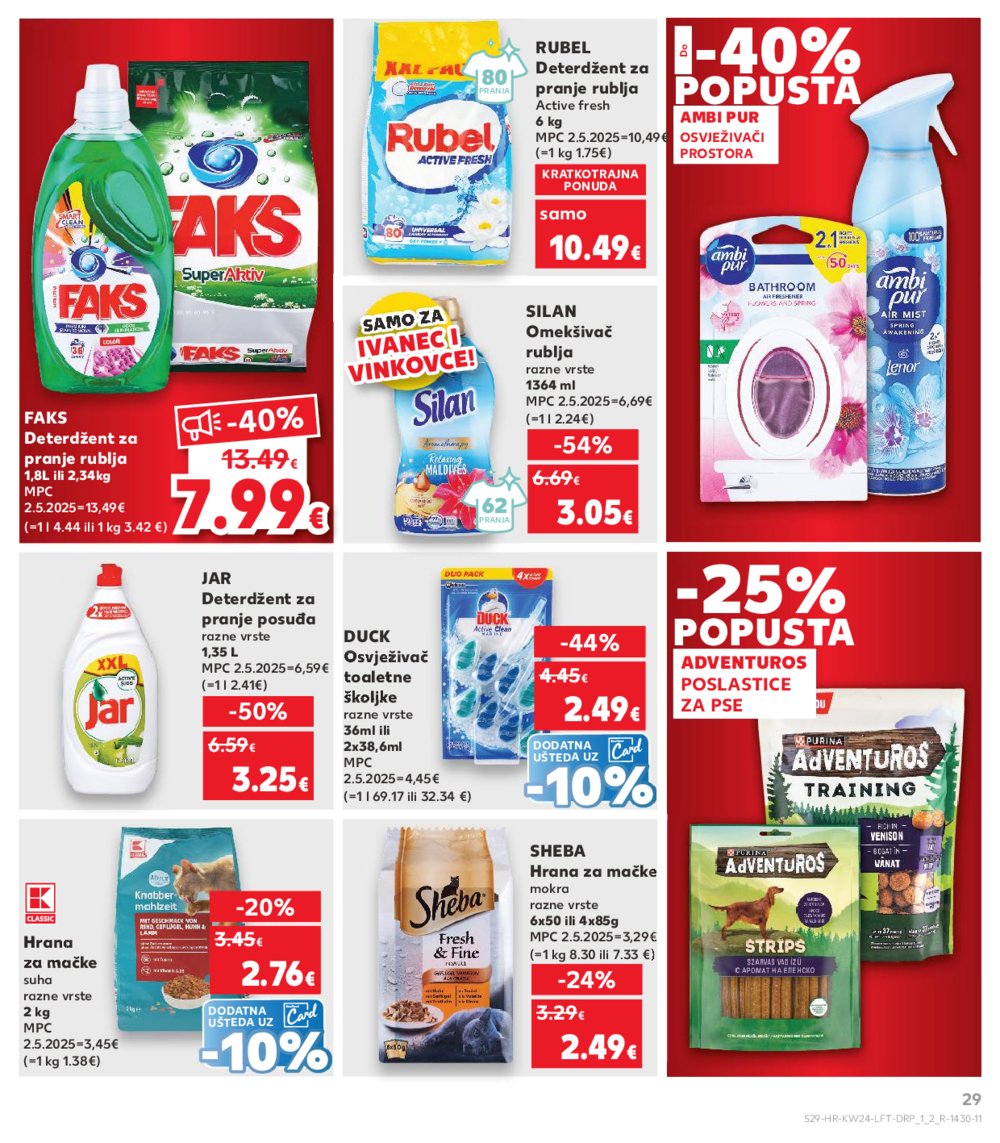 Kaufland katalog Akcija 11.06.-17.06.2025. Vinkovci