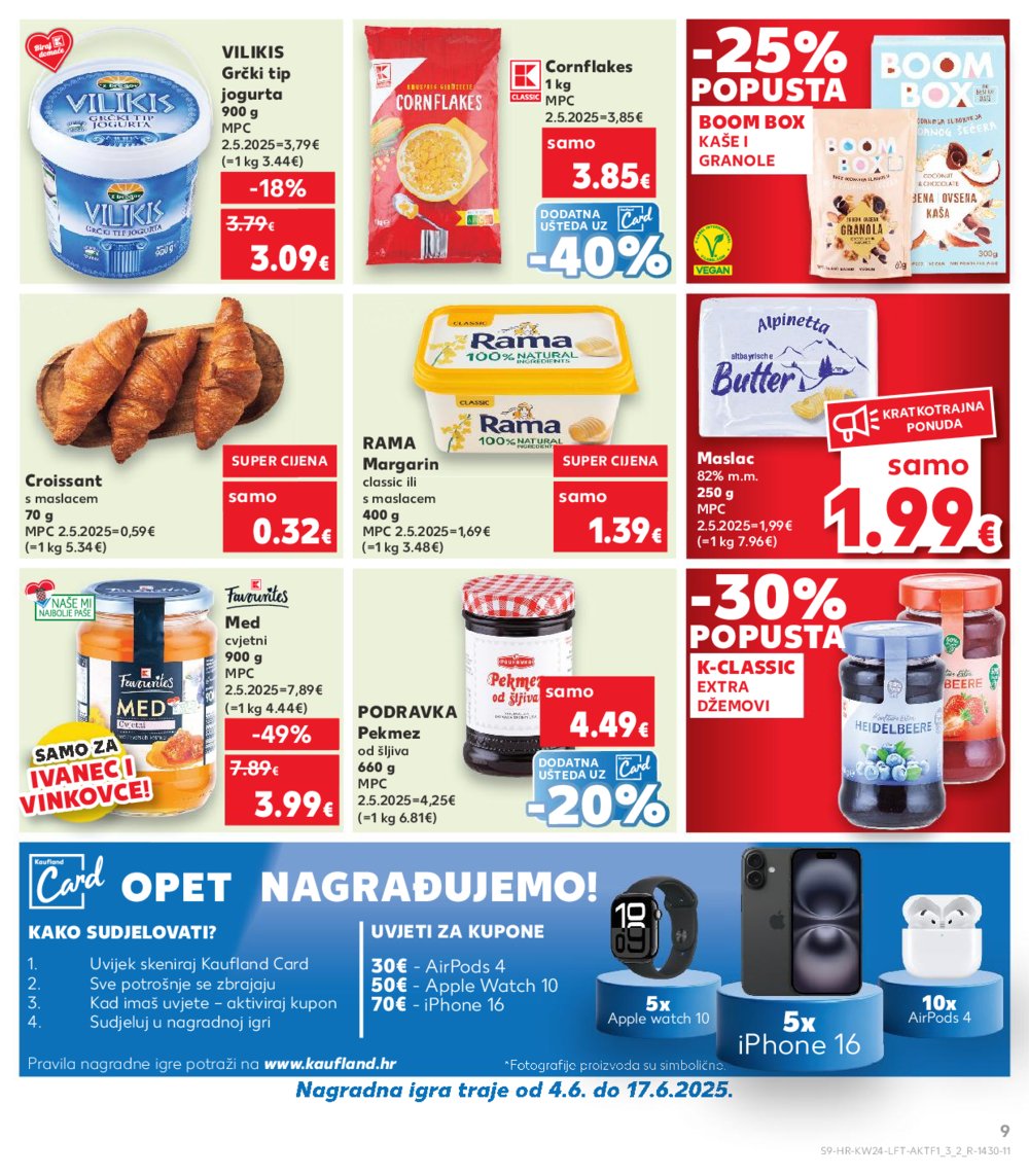 Kaufland katalog Akcija 11.06.-17.06.2025. Vinkovci