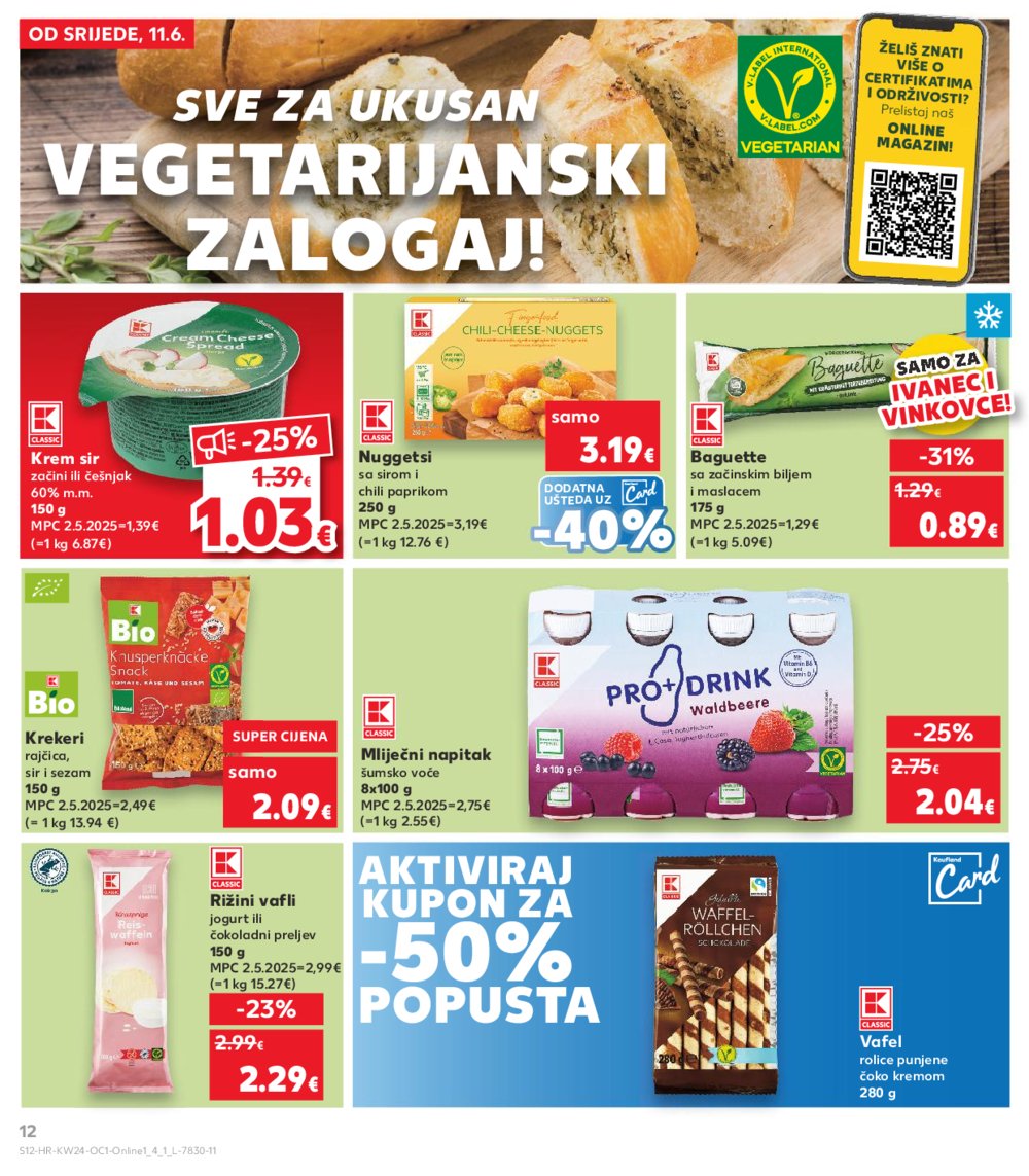 Kaufland katalog Kaufland marke 11.06.-17.06.2025. Ivanec