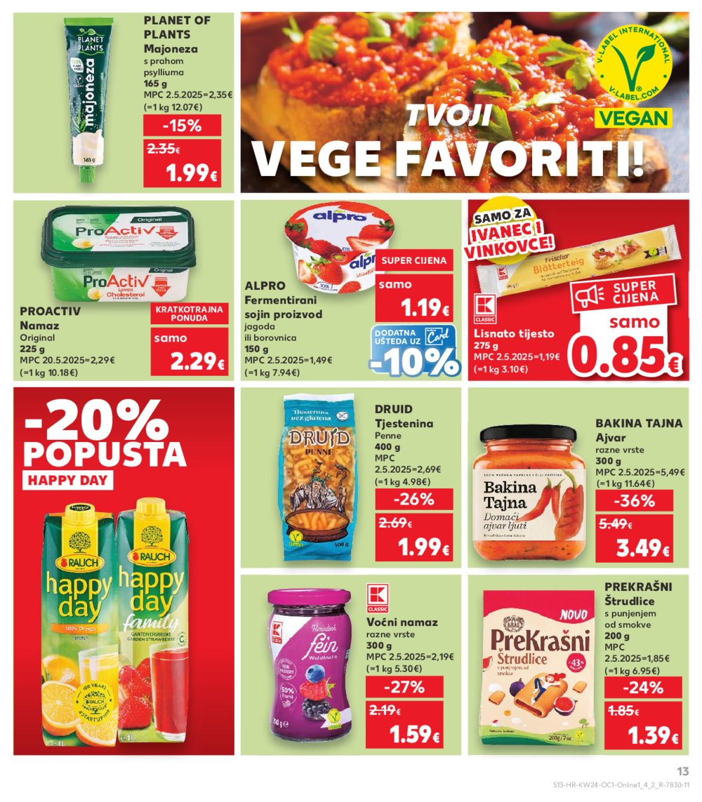 Kaufland katalog Kaufland marke 11.06.-17.06.2025. Ivanec