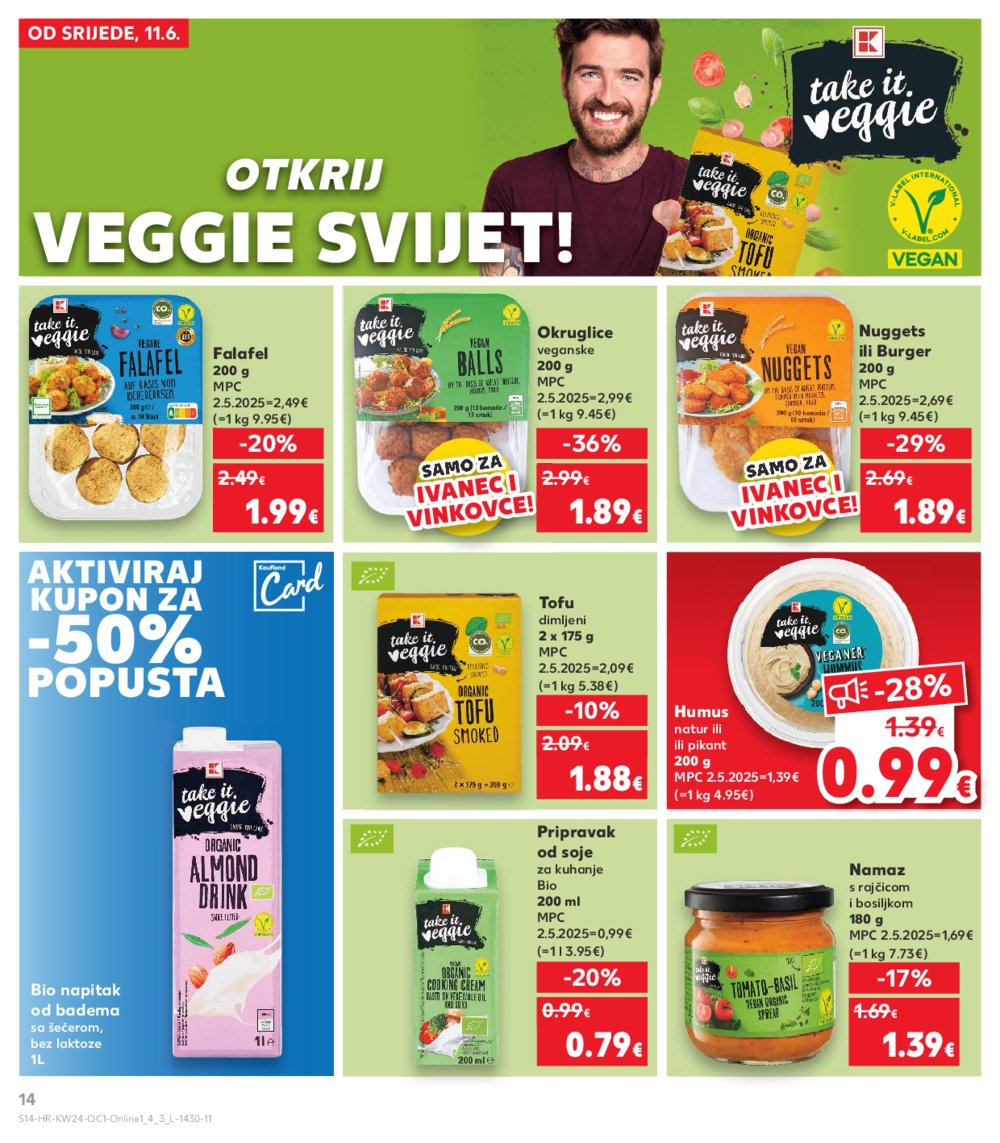 Kaufland katalog Kaufland marke 11.06.-17.06.2025. Ivanec