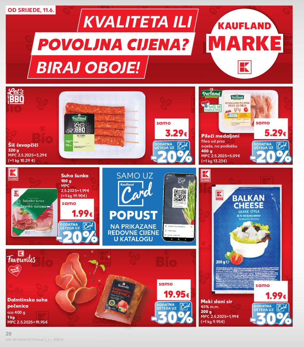 Kaufland katalog Kaufland marke 11.06.-17.06.2025. Ivanec