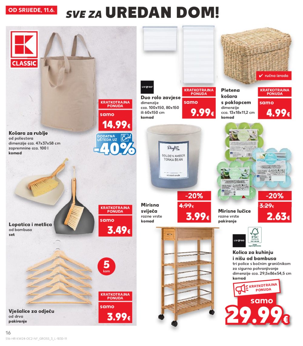 Kaufland katalog Neprehrambenih proizvoda 11.06.-17.06.2025. Odabrane poslovnice