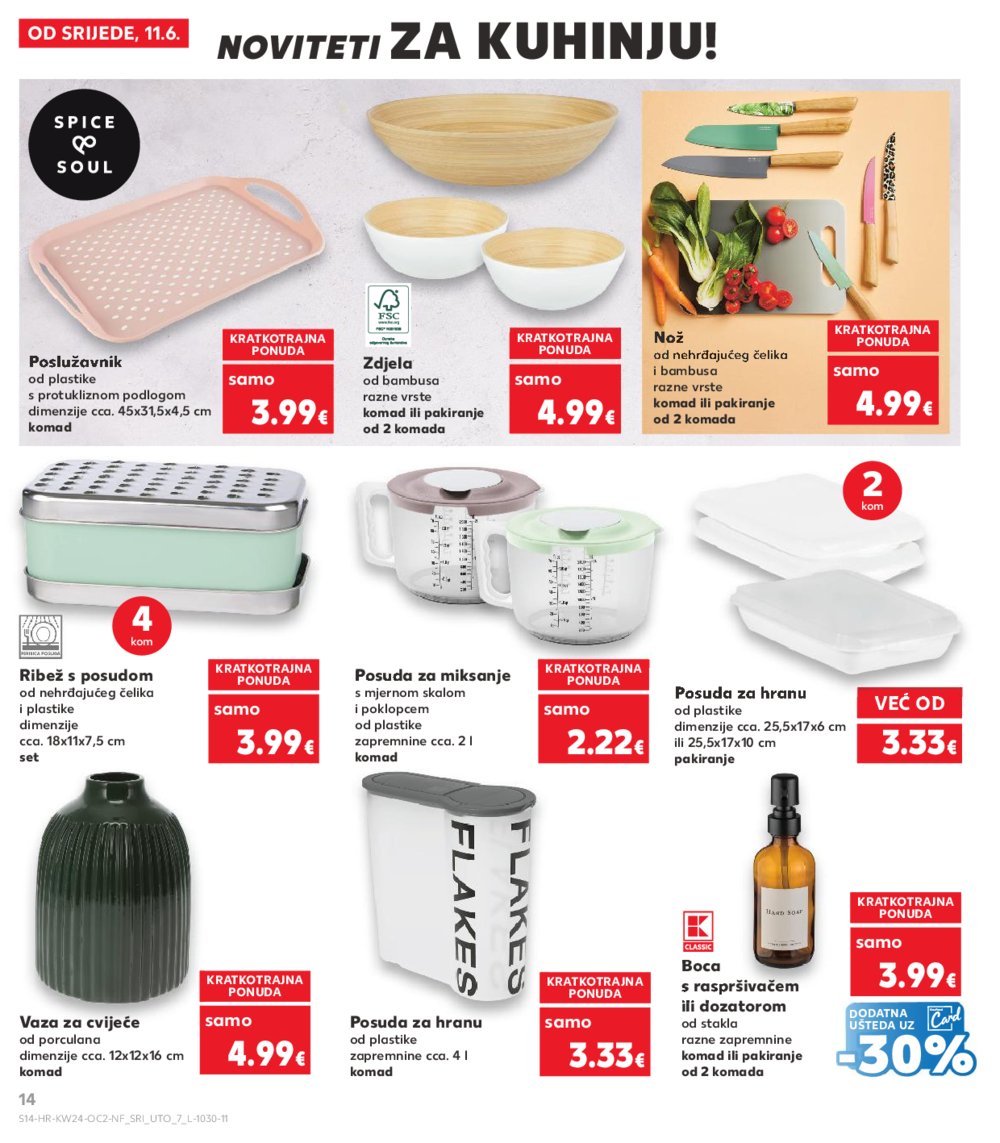 Kaufland katalog Neprehrambenih proizvoda 11.06.-17.06.2025. Vinkovci i Ivanec