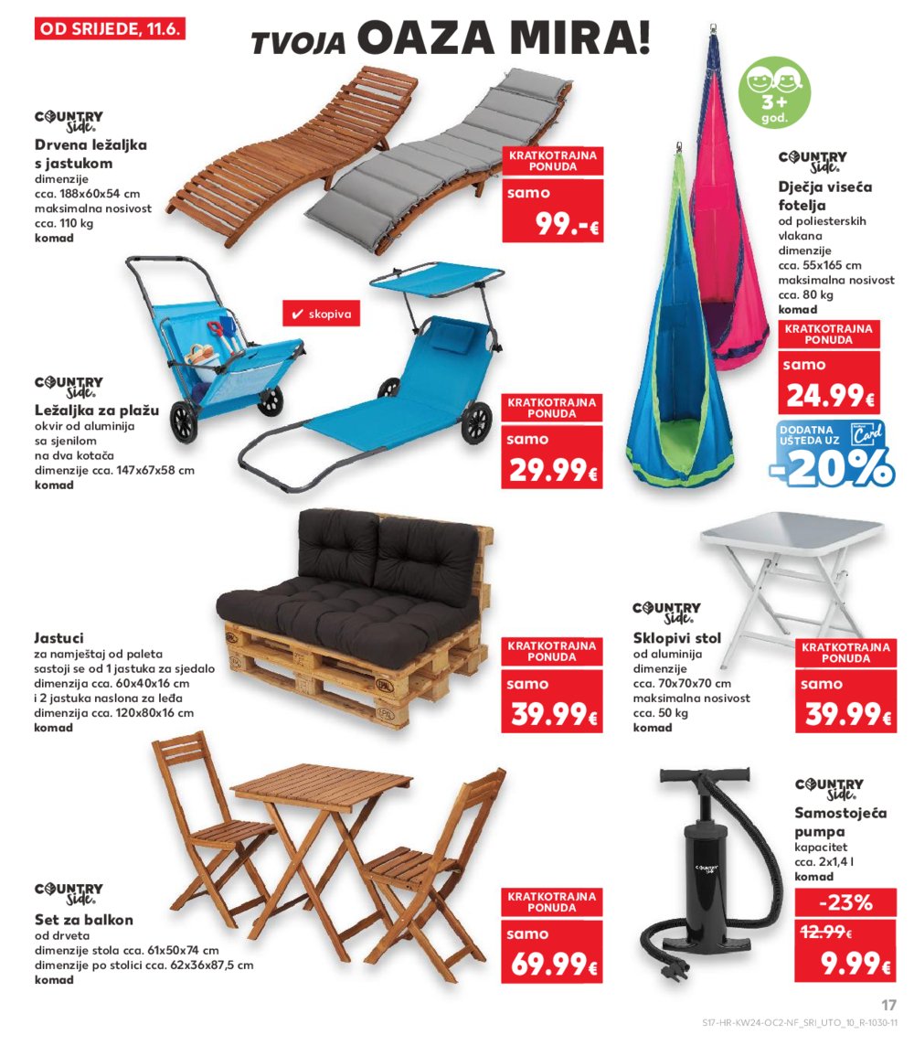 Kaufland katalog Neprehrambenih proizvoda 11.06.-17.06.2025. Vinkovci i Ivanec