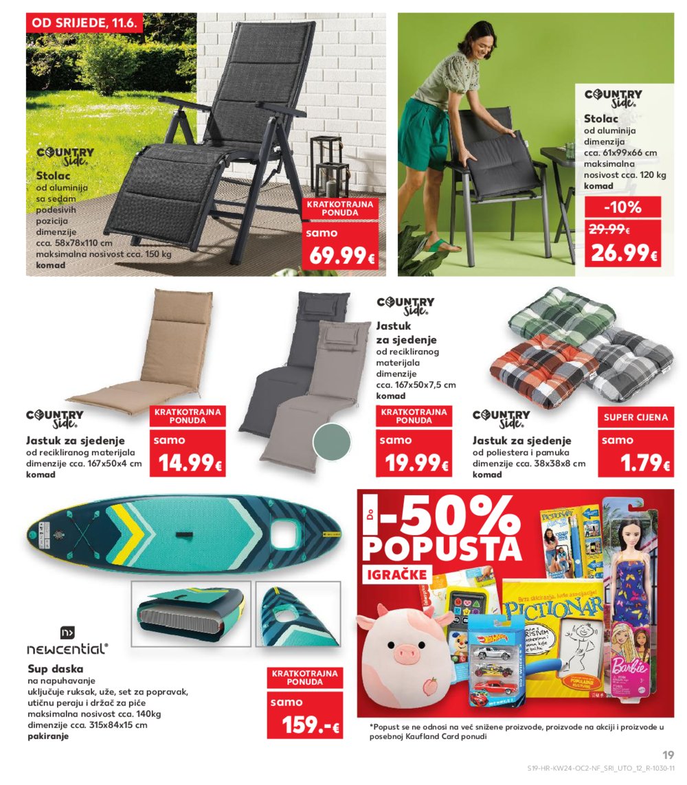Kaufland katalog Neprehrambenih proizvoda 11.06.-17.06.2025. Vinkovci i Ivanec